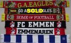 sjaals Go Ahead Eagles, Emmen & sc Heerenveen, Verzamelen, Overige binnenlandse clubs, Ophalen of Verzenden, Zo goed als nieuw