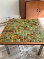 Vintage salontafel 1970 | mozaïek & hout, Huis en Inrichting, Tafels | Salontafels, Vintage jaren 60/70, 50 tot 100 cm, Metaal