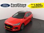 Ford FOCUS Wagon ST-Line EcoBoost Hybrid 155 pk | Pano | Win, Stof, Gebruikt, Hybride Elektrisch/Benzine, 3 cilinders
