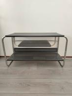 Vintage buisframe tv-meubel zwart, Ophalen, Gebruikt, 50 tot 100 cm, Minder dan 100 cm