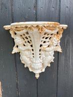 Brocante vintage gietijzeren engelen console (model 1), Tuin en Terras, Ophalen of Verzenden, Gebruikt