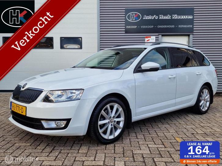 Skoda Octavia Combi 1.2TSi 110pk H6 GT Ambition Businessline, Auto's, Skoda, Bedrijf, Octavia, ABS, Airbags, Airconditioning, Alarm