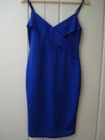 Shein maat M jurk (gala)jurk, kobaltblauw, stretchstof, rits, Maat 38/40 (M), Galajurk, Blauw, Ophalen of Verzenden