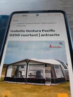 Voortent (antraciet) Isabella Ventura Pacific D250, Ophalen of Verzenden, Zo goed als nieuw