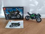 Lego Technic 42170 Kawasaki Ninja H2R - Zo goed als nieuw, Ophalen of Verzenden, Zo goed als nieuw, Complete set, Lego
