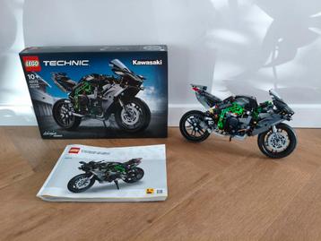 Lego Technic 42170 Kawasaki Ninja H2R - Zo goed als nieuw beschikbaar voor biedingen
