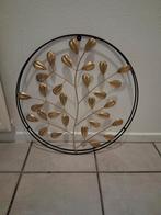 Wanddecoratie industrieel metaal goud/zwart, Huis en Inrichting, Woonaccessoires | Wanddecoraties, Ophalen, Nieuw