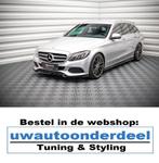 Maxton Design Mercedes C Klasse W205 Spoiler Lip Splitter, Auto diversen, Tuning en Styling, Verzenden