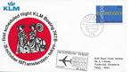 1.Envelop eerste vlucht KLM Boeing 747B Amsterdam-Tokyo 1971, Postzegels en Munten, Verzenden, Envelop