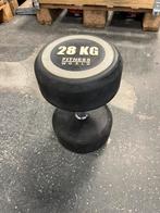 1 x 28 kg rubberen dumbell gewicht, Ophalen, Dumbbell, 1 x 28 kg, Fitness world