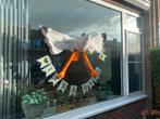 2 delige ooievaar voor op de ruit, Ophalen of Verzenden, Zo goed als nieuw, Geboortebord