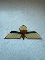 Militaire wing/brevet kleur goud, Ophalen of Verzenden, Landmacht, Nederland, Embleem of Badge