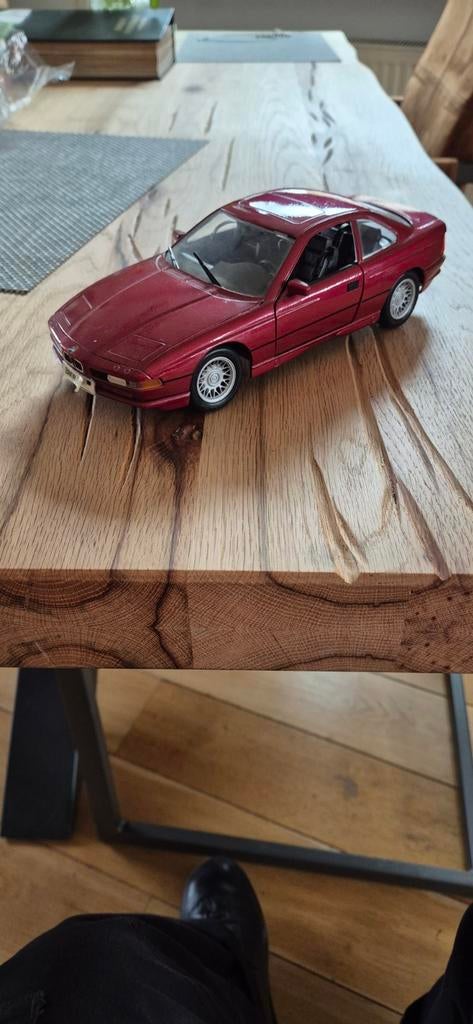 BMW 850i 1 18 model Maisto, Ophalen of Verzenden, Zo goed als nieuw, Maisto