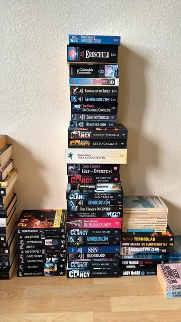 Tom Clancy Boekenpakket - 35+ Thrillers beschikbaar voor biedingen