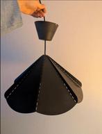 Geometrische moderne zwarte hanglamp, Ophalen, Gebruikt, Metaal, Minder dan 50 cm