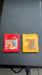 Pokemon Red en/of Pokemon Yellow., Spelcomputers en Games, Games | Nintendo Game Boy, Avontuur en Actie, Gebruikt, 1 speler, Ophalen of Verzenden