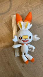 Scorbunny knuffel, Kinderen en Baby's, Ophalen of Verzenden, Zo goed als nieuw, Overige typen