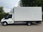 Ford Transit 350L 2.4 TDCI , dubbellucht , meubelbak + laadk, Gebruikt, 4 cilinders, Wit, Origineel Nederlands