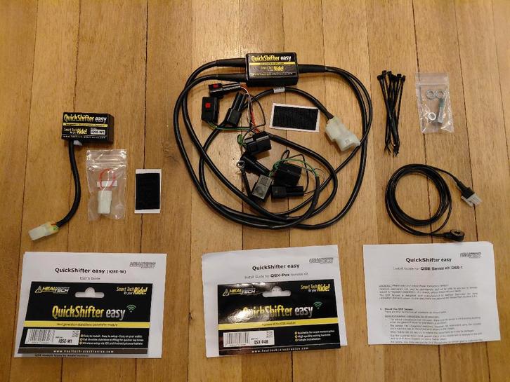 HealTech Quickshifter Easy: iQSE-1W module + QSX-P4B kabel, Motoren, Onderdelen | Overige, Gebruikt, Ophalen of Verzenden