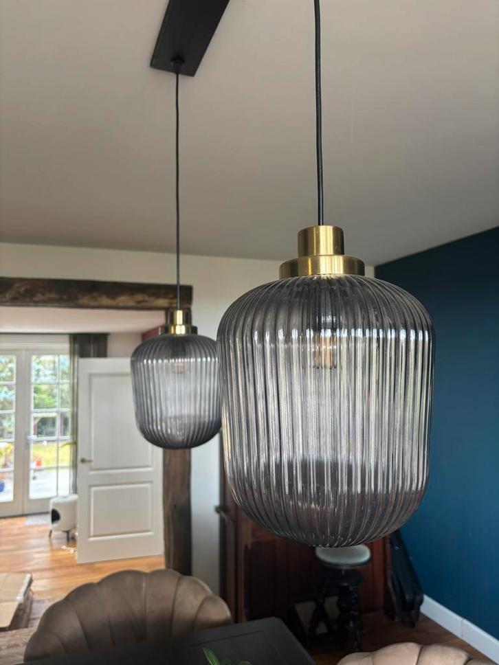 Hanglamp, Huis en Inrichting, Lampen | Hanglampen, Zo goed als nieuw, Minder dan 50 cm, Ophalen