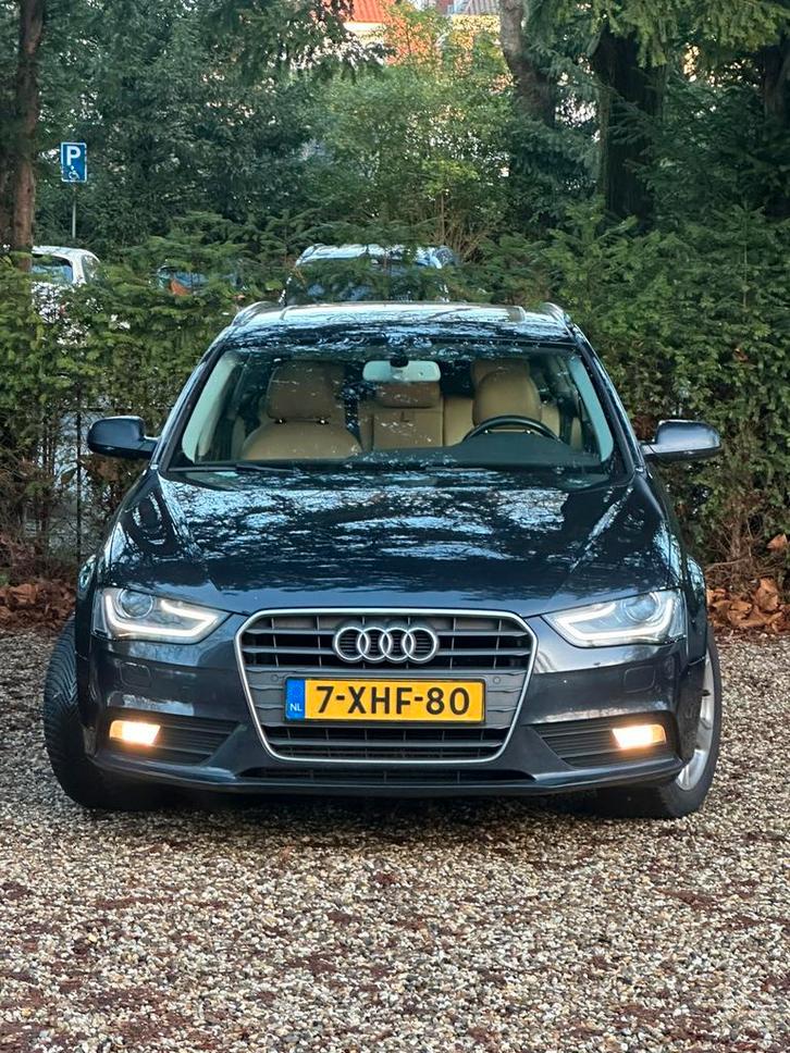 Audi A4 1.8 TFSI Avant 2014 (model 2015) beige leer/pano-dak, Auto's, Audi, Particulier, A4, Airbags, Airconditioning, Alarm, Bluetooth