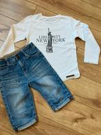 Setje broek Esprit/Shirtje Zara boy 110, Ophalen of Verzenden, Zo goed als nieuw, Setje, Esprit