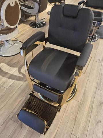 KORTING gold barbierstoel herenstoel damesstoel epileerstoel beschikbaar voor biedingen