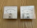 Antieke Voltmeter en Ampèremeter, Antiek en Kunst, Antiek | Gereedschap en Instrumenten, Verzenden