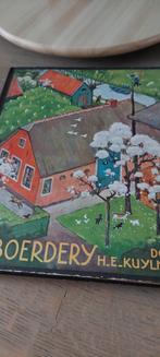 Oud VERKADE PLAATJES album 1936 DE BOERDERIJ, Boeken, Ophalen of Verzenden, Gelezen, H. E. Kuylman, Plaatjesalbum