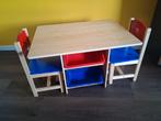 Kindertafel met stoeltjes, Kinderen en Baby's, Kinderkamer | Tafels en Stoelen, Ophalen, Gebruikt, Tafel(s) en Stoel(en)
