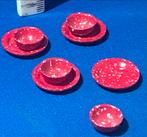 Poppenhuis Miniatuur Servies - 4 Borden & 4 Kommen, Ophalen of Verzenden, Nieuw