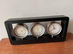 Weerstation met klok/wekker, thermometer een hygrometer, Ophalen of Verzenden, Zo goed als nieuw, Binnenthermometer