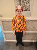 Carnavalspak brandweer maat 128, Kinderen en Baby's, Carnavalskleding en Verkleedspullen, Ophalen of Verzenden, Zo goed als nieuw