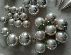 38 zeer oude kerstballen en figuren (breekbaar), Ophalen, Gebruikt