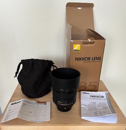 AF-S Nikkor 85mm f/1.8 G, Audio, Tv en Foto, Fotografie | Lenzen en Objectieven, Zo goed als nieuw, Telelens, Ophalen of Verzenden