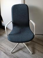 Bureaustoel blauw ikea langfjall, Ophalen