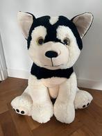Grote XL Husky knuffel, Ophalen of Verzenden, Zo goed als nieuw, Overige typen
