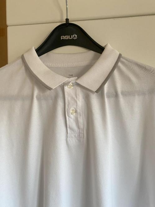Poloshirt Wit Basic CenA Maat XXL, Kleding | Heren, Polo's, Gedragen, Overige maten, Wit, Ophalen of Verzenden