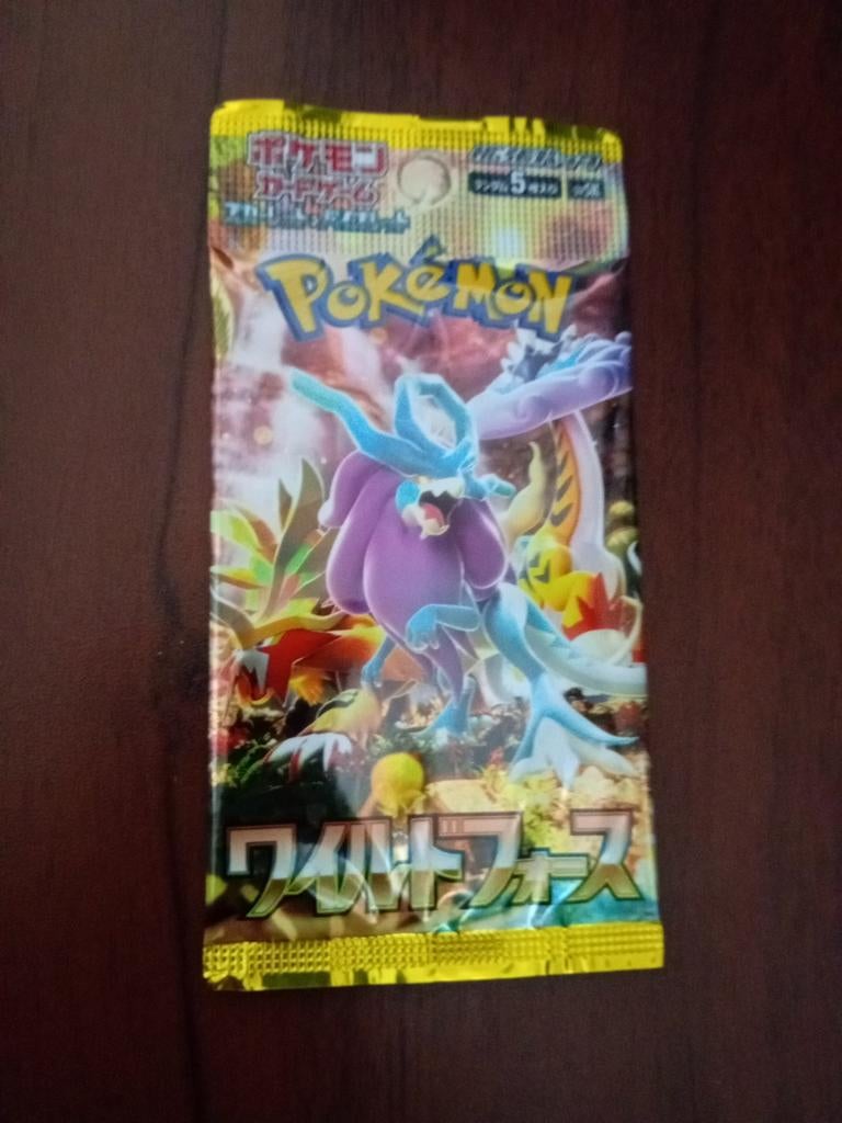 Japanse Pokémon Booster Pack - Wild Force, Ophalen of Verzenden, Nieuw, Booster