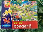 Puzzel op de boerderij, Ophalen of Verzenden, 10 tot 50 stukjes, Gebruikt, 2 tot 4 jaar