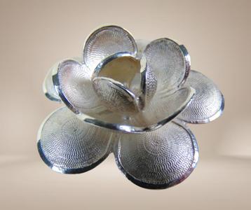 NIEUWE 925 zilver sublieme verfijnde 3D filigraan broche! beschikbaar voor biedingen