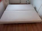Elektrisch verstelbare boxspring, Huis en Inrichting, Ophalen, Beige, Tweepersoons, 180 cm