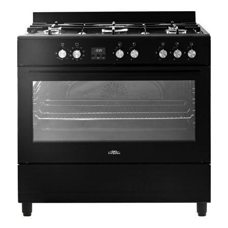 Everglades gasfornuis EVCK9020 -, Witgoed en Apparatuur, Fornuizen, Nieuw, Vrijstaand, Gas, 5 kookzones of meer, 90 tot 95 cm