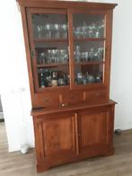 teak vitrinekast, Ophalen, 100 tot 150 cm, 200 cm of meer, Teakhout