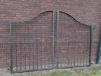 Ijzeren poort hek, Ophalen, Gebruikt, IJzer, 200 cm of meer
