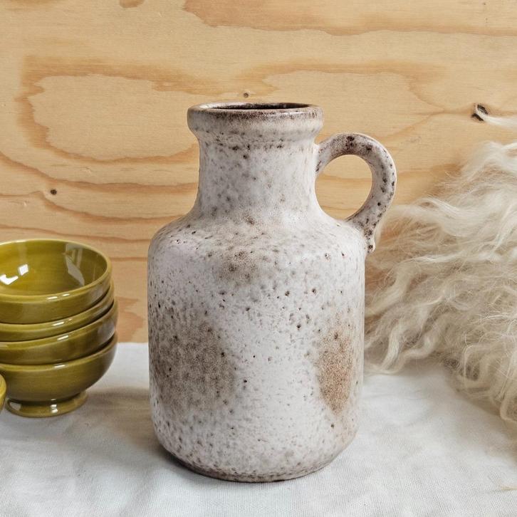 West Germany seventies oorvaas, Huis en Inrichting, Woonaccessoires | Vazen, Zo goed als nieuw, Overige kleuren, Minder dan 50 cm