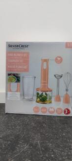 NIEUW:Silvercrest hand blender set, 5 delig, 600 watt, NIEUW, Ophalen of Verzenden, Nieuw