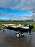 Sloep 430 runner incl trailer, Tot 10 pk, Ophalen of Verzenden, Zo goed als nieuw, 3 tot 6 meter
