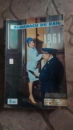 Vintage  Almanach du Rail 1961 - Zeldzaam! Trein, Ophalen of Verzenden, Gelezen, Overige onderwerpen, Onbekend