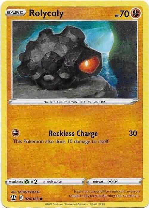 Battle Styles,  Rolycoly [common] 78/163, Verzenden, Nieuw, Losse kaart